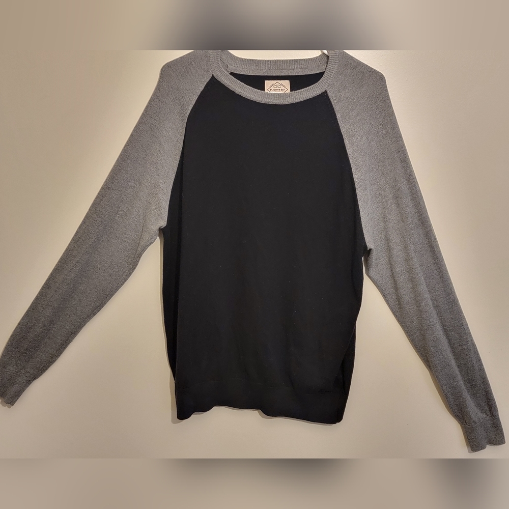 ST.JOHN'S BAY Crewneck Colorblock Sweatshirt